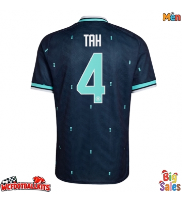 Germany Jonathan Tah #4 Replica Away Stadium Shirt World Cup 2026 Short Sleeve